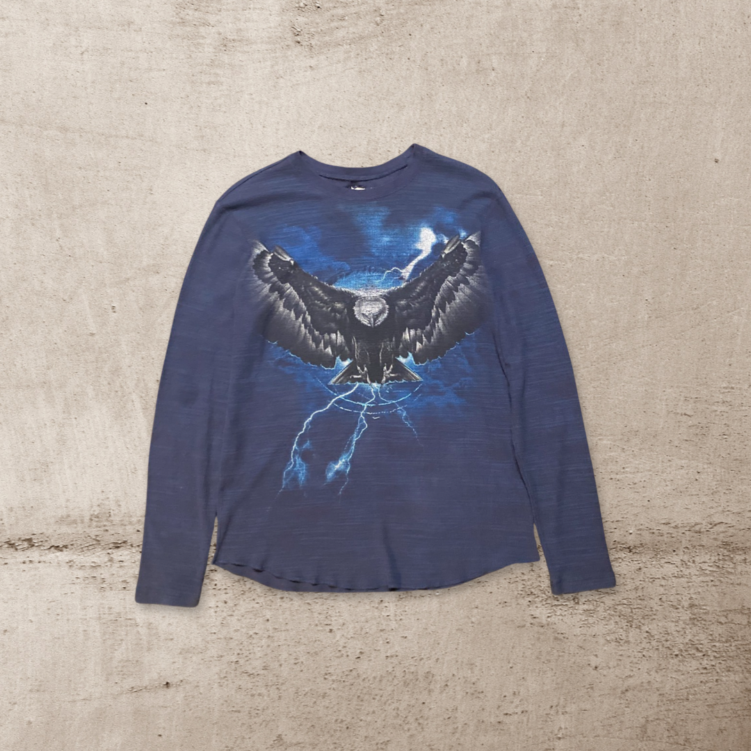70’s faded glory waffle long Tshirt